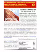 KI-INFORMATIONEN 15.11.10k